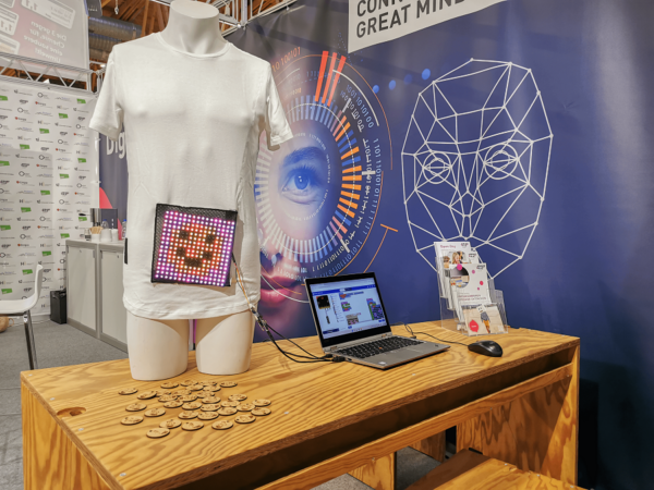 Die Vorstellung des Angebots von Smartfeld auf der Olma-Messen.