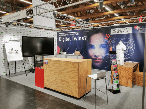 Ein Bild unseres Standes an der Olma-Messen 2022.