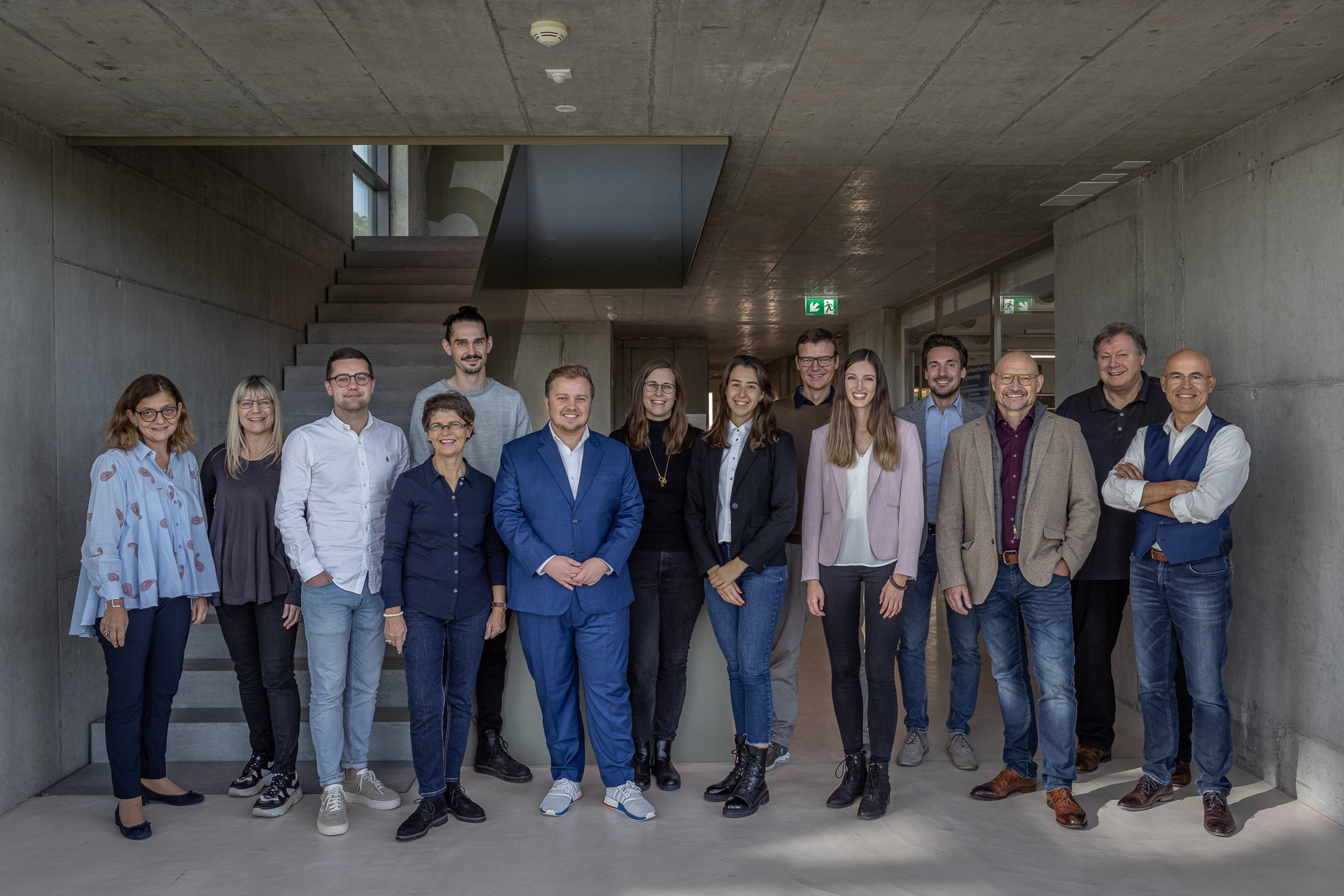 Foto des gesamten Teams von Innovationspark Ost.