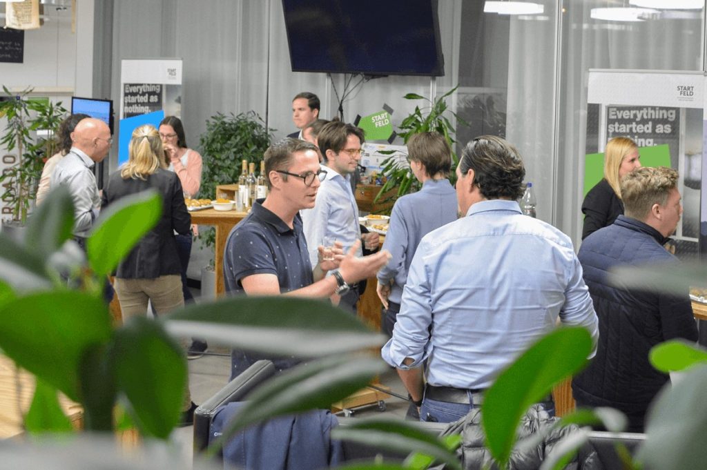 Treffen von Mieter & Co-Worker und alle Interessierten des Ökosystem von Innovationspark Ost.