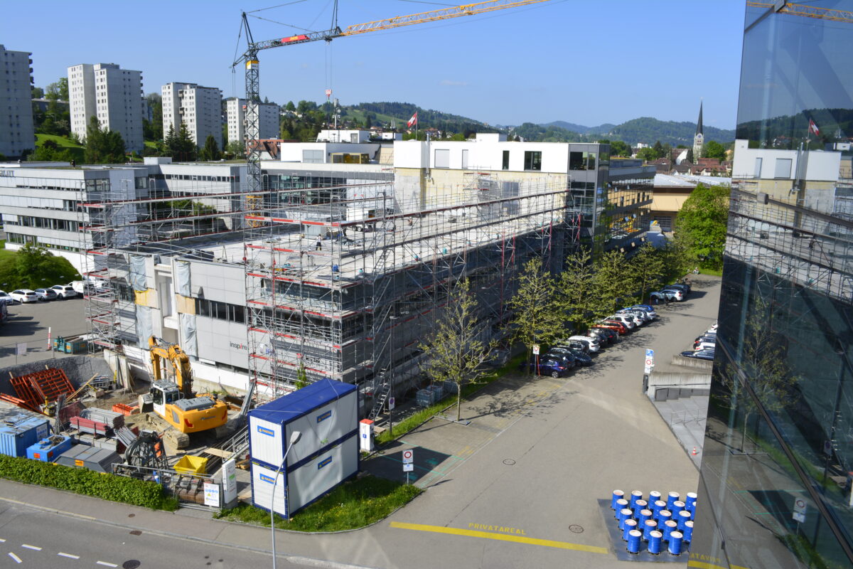 Austockung Ostflügel